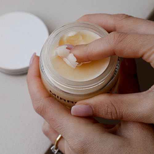 MIRROR WATER - Rub Solid Balm | Nourishing, Moisturizing, Protecting | Creamy Shea Butter | Vegan, Cruelty-Free | Sulfate + Phthalate + Paraben Free (1.69 fl oz | 50 mL)