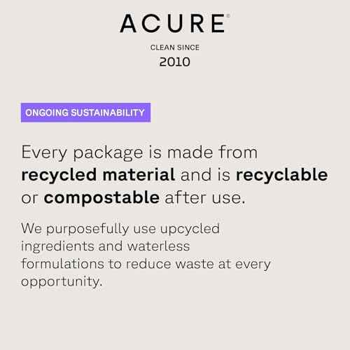Acure Radically Rejuvenating Eye Cream - Under Eye Cream for Dark Circles & Wrinkles, Firming & Hydrating Treatment to Brighten, Anti Aging Moisturizer for Hydration with CoQ10-1 fl oz (2 Pack)