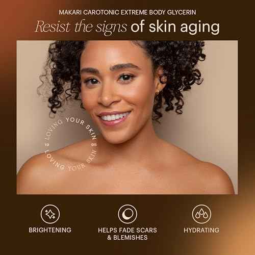 Makari Extreme Active Intense Carrot & Argan Oil Body Milk (16.8 oz) | Unify & Illuminate | Tone-Boosting Body Lotion with Vitamins E and C | Helps Brighten Skin Tone | Promotes Even Complexion