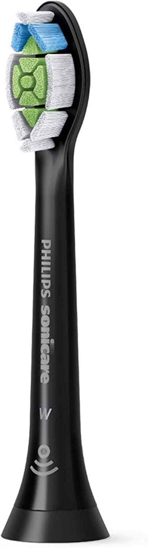 Philips Sonicare Optimal Whitening Black BrushSync Heads (Compatible with All Philips Sonicare Handles), 4 Pack