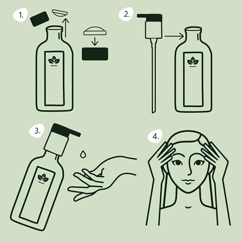 Nature Spell Rosemary Oil for Hair Growth with Pump Dispenser, Pre-Diluted Hair & Scalp Oil Nourishes Dry, Damaged Hair, For Women & Men, 5.07 Fl Oz
