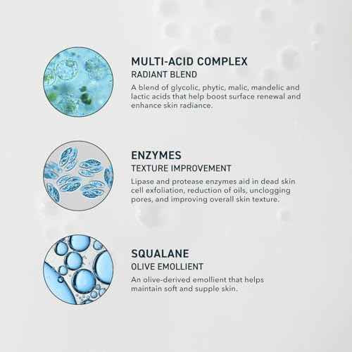 Prequel Skin Multi-Acid Milk Peel, Professional Exfoliating Solution. 15% Glycolic Acid Face Peel with Lactic Acid and Enzymes. Hydrating Chemical Exfoliant. Clinical Strength Formula, 7.6oz Bottle.