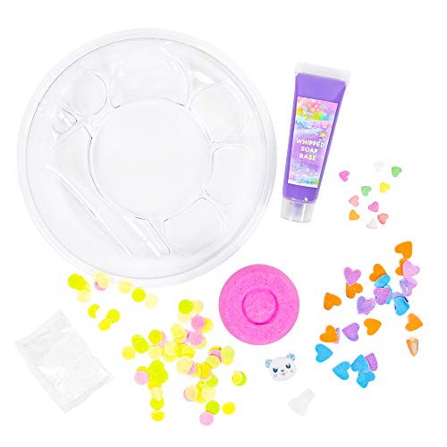 Sugar Bombs by Horizon Group USA, Design & Decorate Your Own Kawaii Themed Fizzing Bomb. Fizz in Bowl to Revel Hidden Surprise Gift. Embellish with Glitter, Confetti, Sprinkles & More, Purple Kawaii