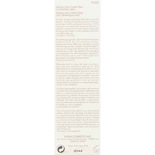 Kanebo Sensai Silky Purifying Cleansing Milk, 5.1 Ounce