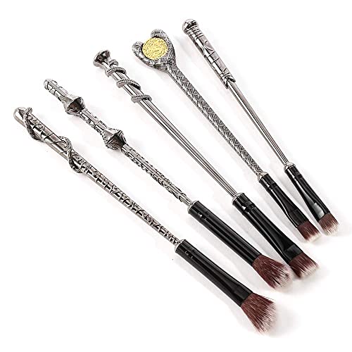 10 PCS Harry Gifts Makeup Brushes Wand Brushes Set for Foundation Blending Blush Concealer Eyebrow Face Powder Potter
