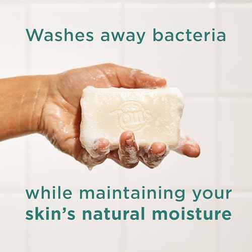 Tom's of Maine Bar Soap Variety Pack, Natural Bar Soap for Women and Men, Lavender & Shea, Fresh Eucalyptus, Creamy Coconut, Orange Blossom, 5 oz Bars (4-Pack)