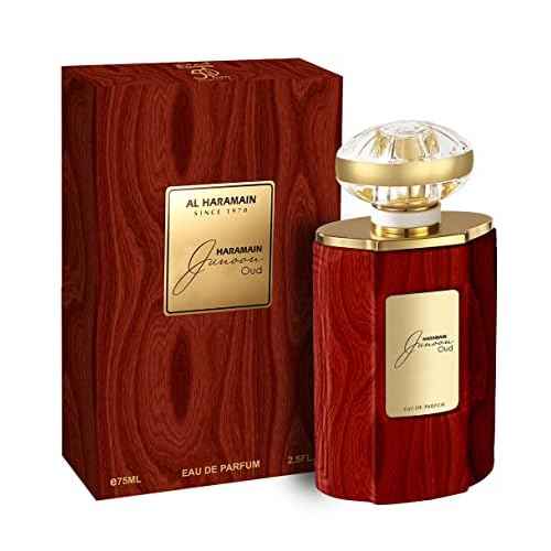 Al Haramain Junoon Oud - Perfume for Women and Men - Captivating Luxury Scent with Woody, Amber, Musk, and Sensual Rosewood - 2.5 oz EDP Spray
