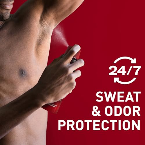 Old Spice Dry Spray Antiperspirant Deodorant for Men, 24/7 Sweat & Odor Protection, 24/7 Sweat Defense & Lasting Freshness, Swagger with Cedarwood Scent, 4.3 oz (Pack of 2)