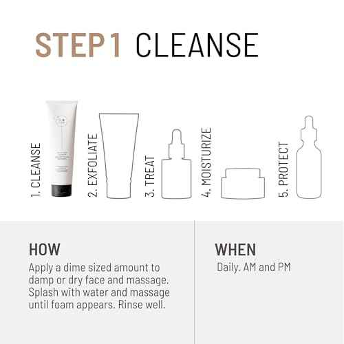 Dr. Brandt Dr. B Lab Oil-to-Foam Cleanser - Gentle, Hydrating, Double Cleansing Formula Removes Dirt, Makeup & Impurities - 4.2 fl oz, Pack of 2