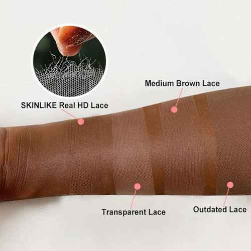 Body Wave 0.095mm Real HD 13x4 Lace Frontal Brazilian Human Hair Real Invisible HD Lace Human Hair Ear to Ear Full Density Lace Frontal Closure Tiny Knots (20inches)