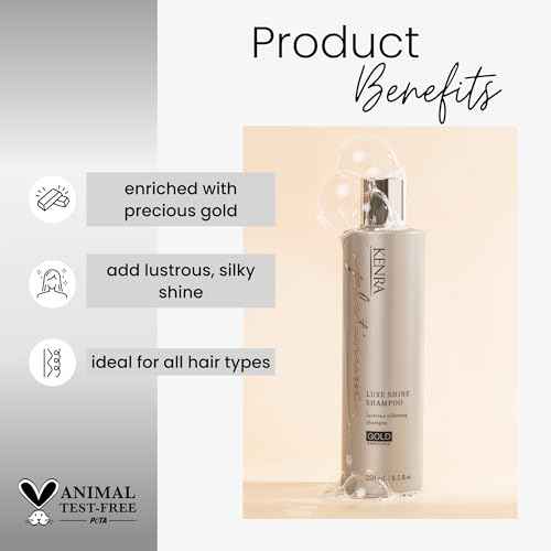 Platinum Luxe Shine Shampoo/Conditioner | Gold Enriched | Transforms Dull And Lifeless Strands To Glamorous And Full-Bodied Hair | All Hair Types