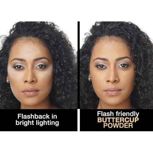Sacha BUTTERCUP Mini Setting Powder. No Ashy Flashback. Blurs Fine Lines and Pores. Loose, Translucent Face Powder to Set Makeup Foundation or Concealer. For Medium to Dark Skin Tones, 0.35 oz.