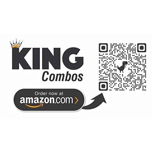 Shea Sugar Scrub, 18 oz ea. container, with, Ultra Hydrating and Exfoliating Scrub for Nourishing Essential Body Care + King Combo QR Code (Almond Shea (2 count))