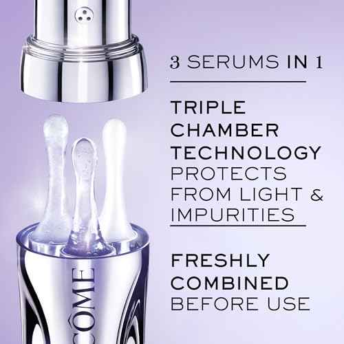 Lanc?me R?nergie H.C.F. Triple Serum Eye ? Anti-Aging Eye Serum with Hyaluronic Acid, Vitamin C & Niacinamide for Lifting, De-Puffing, Smoothing Fine Lines & Brightening Eye Contour - 0.67 Fl. Oz