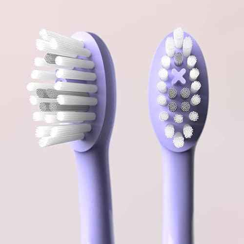 ORDO Sonic+ Electric Toothbrush for Adults, Advanced Tech, 4 Brushing Modes, Fast Rechargeable, Sonic Toothbrushes Over 4 Weeks Battery Life, Silicone Polishing Element, USB Charger, Pearl Violet