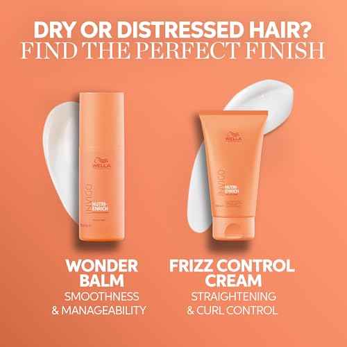 Wella Professionals Invigo Nutri-Enrich Shampoo| Professional Deep Nourishing Shampoo For Dry & Damaged Hair| 33.8 Fl Oz