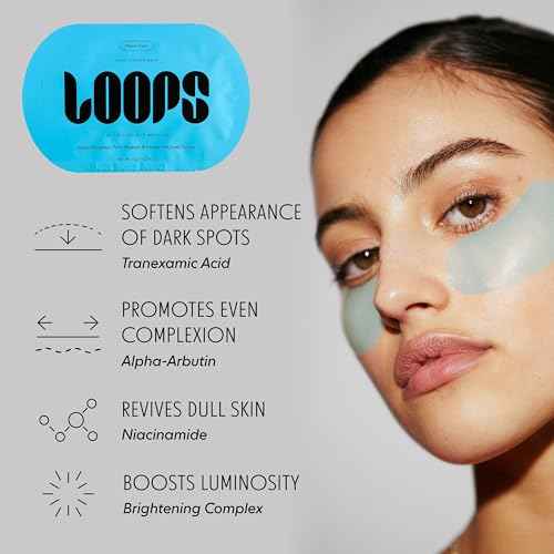 LOOPS Eyes Revival Set - 3 Pack Hydrogel Eye Masks: Dew Cloud, Hyper Eyes, Weekly Reset - Gifts for Women, Stocking Stuffer