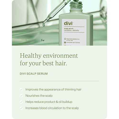 Divi Healthy Hair Goals Bundle - 30ml Hair Serum, 2 Fl Oz Volumizing Shampoo, & 2 Fl Oz Volumizing Conditioner
