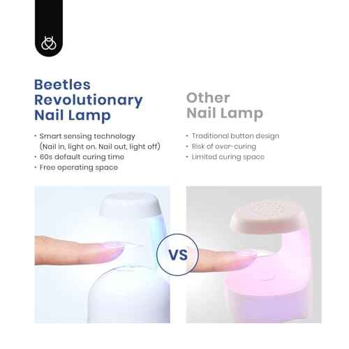 Beetles Gel Nail Kit Almond-500Pcs Gel Nails Tip Easy Extension Set Short Almond Shape 9 In 1 Nail Glue Extension Set Uv Led Lamp Acrylic False Tips Kit DIY Nails Art Gifts for Women