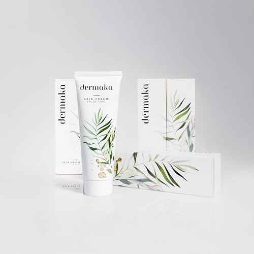 Dermaka All-Natural Arnica Skin Cream 4 oz 2 pack ? Dermatologist Tested Formula for Bruising, Swelling & Dryness ? Enriched with Chamomile, Green Tea & Vitamins A & E ? Smooth, Non-Greasy Texture