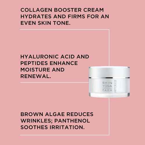 ARTDECO Collagen Booster Cream With Vitamin C - Moisturizing Cream - Anti-Aging Effect - Combats Signs of Skin Aging like Wrinkles & Loss of Contours - Facial Skin Care - Hyaluronic Acid - 1.6 Fl Oz