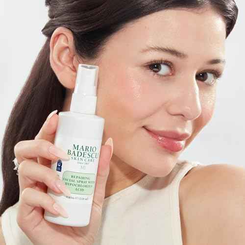 Mario Badescu Repairing HOCl Facial Spray with Hypochlorous Acid ? Soothes & Calms Angry, Irritated Skin, Reduce Redness & Flare-Ups ? pH Balancing, Non-Irritating Cleanser, Fragrance-Free