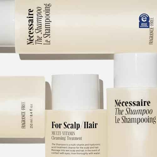 N?cessaire The Shampoo. Hyaluronic Acid + Vitamin B Complex Shampoo for Women & Men.