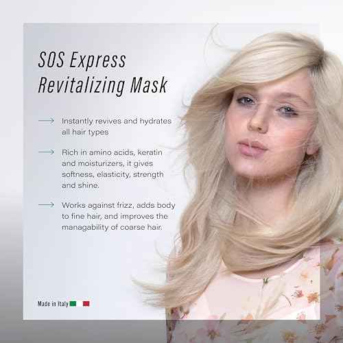 SOS Express Deep Conditioner Hair Mask, Moisturizing Conditioner, Hair Masque, 250mL