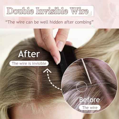 Halo Hair Extensions Real Human Hair Adjustable Halo Extensions Long Straight Hairpiece for Women,20inch 02 Dark Brown,70g