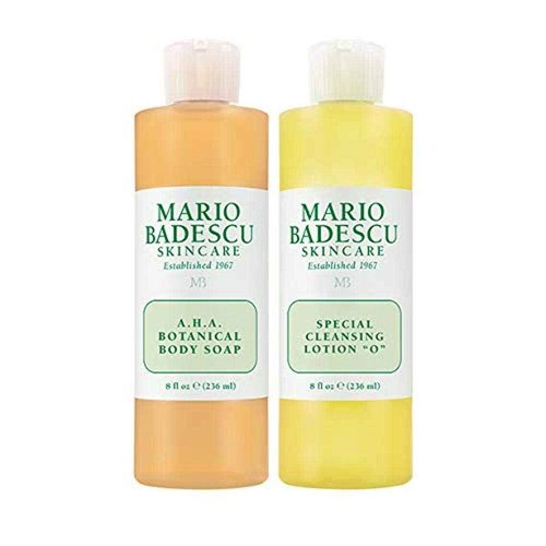 Mario Badescu Body Breakout Kit for Chest, Back and Shoulders, Includes A.H.A. Botanical Soap and Special Cleansing Lotion "O" Body Toner, Ideal for Combination or Oily Skin, 2 ct.