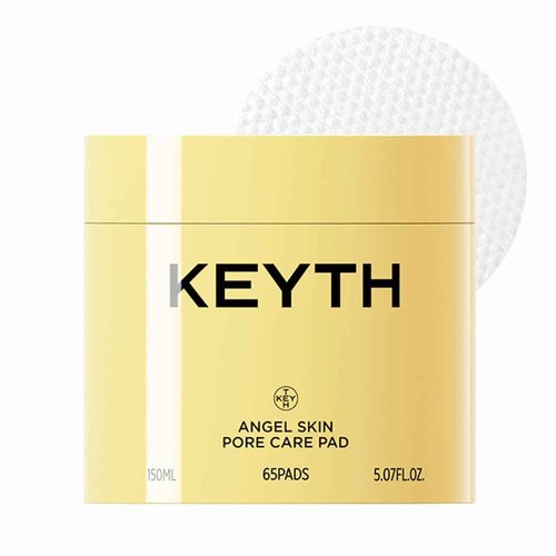 KEYTH Angel Skin Pore Care PAD (150ML, 5.07 FL.OZ.) / Refine Pores, Control Sebum, Exfoliation, Oil-Absorbing, Mastic Gum, PHA, LHA