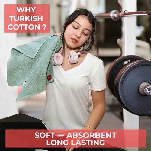 TEXTILOM Washcloths for Body and Face ? Hotel and Spa Quality & Soft & Absorbent & Quick Dry Wash Cloths for Your Body ? 100% Turkish Cotton Wash Clothes Towel Set of 4 (13 x 13 inches) - Green