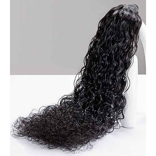 Raw Indian Human Hair Single Bundle,Triple Lifespan Than Regular Virgin Hair,In-Store Quality,Online Price! 100% Raw Indian Hair Bundles Water Wave Raw Hair Bundles 22 Inch