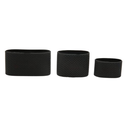 3 Pcs Clipper Protective Sleeve, Clipper Sleeve For Barbers, Barber Grippers Silicone Non Slip Electric Clipper Bands For Baber Tool
