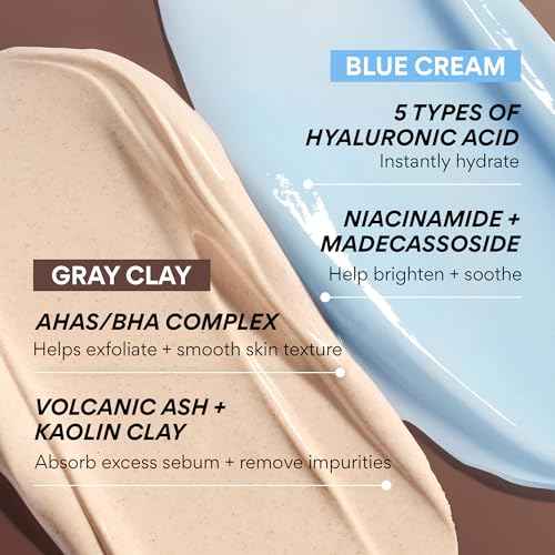 Innisfree Super Volcanic Clay Mask, Premium Korean Skincare with AHA and Natural Clusters for Deep Pore Detox, Gentle Exfoliation, Oil Control