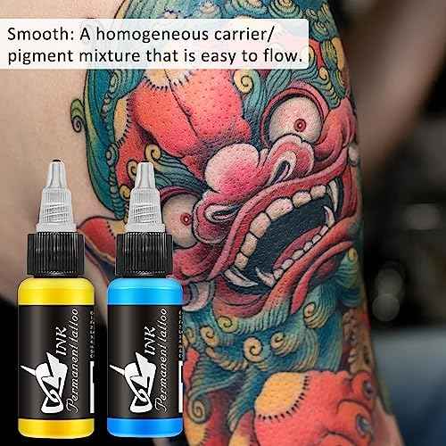 BAODELI Tattoo Ink Set,1oz 30ml/Bottle Tattoo Pigments Set 14 Colors Tattoo Ink Color Set Bright&Long Lasting
