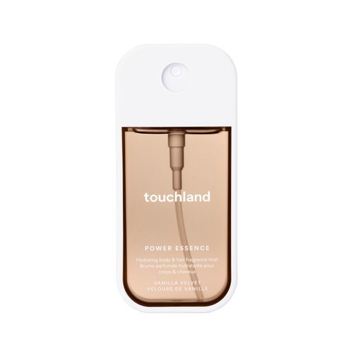 Touchland Hydrating Body & Hair Fragrance Mist, Vanilla Velvet, 2 FL. OZ. Travel Size Body Spray