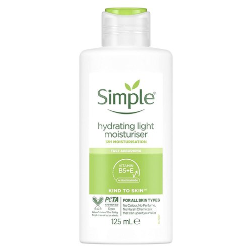 Simple Sensitive Skin Experts Hydrating Light Moisturizer, 4.2 FZ (Pack of 3)