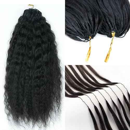 Wet and Wavy Super Wave Knotless Pre-Separated Feather Crochet Hair Extensions Human Hair Water Wave Crochet Hair Machine Made Feather Human Hair Extension 20inch 120g