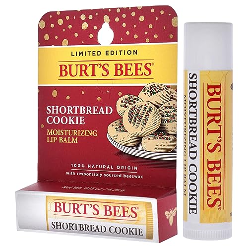 Lip Balm Blister - Shortbread Cookie by Burts Bees for Unisex - 0.15 oz Lip Balm (Limited Edition)