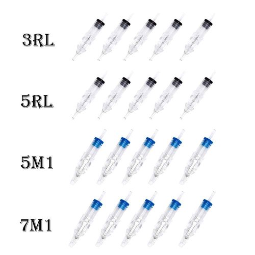 Chiitek Tattoo Kit Handpoke Tattoo Manual Kit 20PCS Tattoo Cartridge Needles,Hand Tattoo Kit Complete DIY Tattoo Tool Kit with Ink Purple