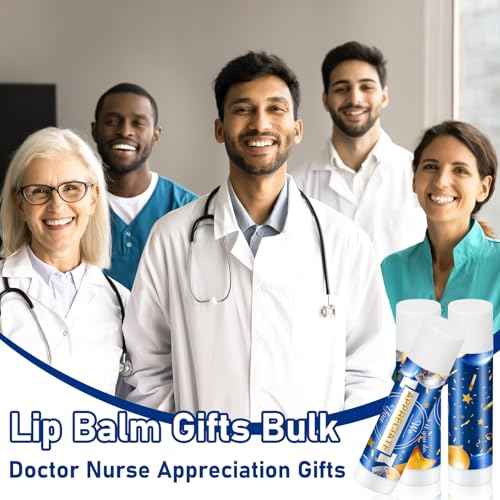 50 Pack Christmas Employee Appreciation Gifts Bulk Lip Balms Bulk Christmas Stocking Stuffers Xmas Party Gift Team Coworker Thank You Gifts Basket Stuffers for Women Men Teacher Staff(Appreciate)