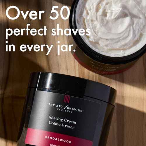 The Art of Shaving Icon Duo Kit ? Sandalwood Shaving Cream (5 oz) and Shaving Brush ? Prevents Shaving Burn for the Perfect Shave ? Suitable for All Skin Types