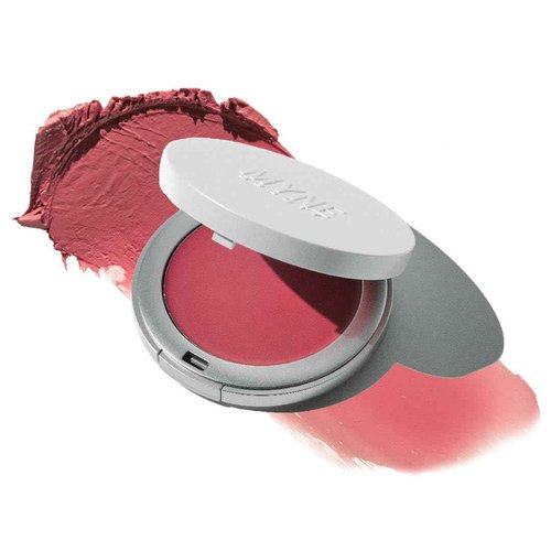 MYNE Beauty Haute Flash - Cheek & Lip Tint, Blendable & Hydrating Lip Color & Cream Blush with 5x Magnified Mirror, For All Skin Types & Tones, Radiant Finish, Warm Pink, Flush Crush
