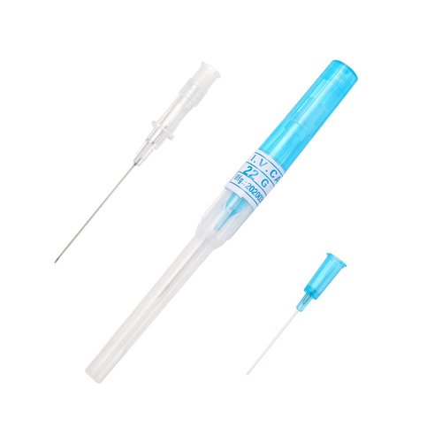 JinYan Piercing Needles 10PCS 22G IV Catheter Needles Kit for IV Start Kits,Ear Nose Piercing Supply(22G)