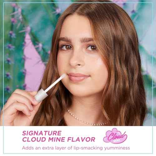 Petite 'N Pretty Snow Getter Lip Gloss Set ? Mini 10K Shine Trio for Kids, Tweens & Teens ? Non-Toxic, High-Gloss Sparkly Makeup ? Gift-Ready Clean Beauty Set