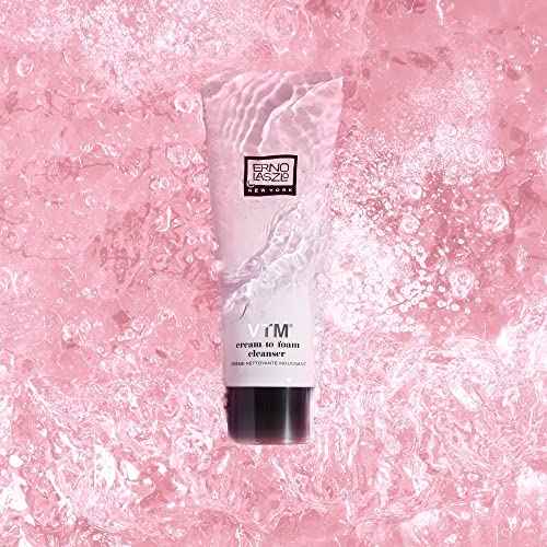 Erno Laszlo VTM Cream-to-Foam Cleanser | Non-Drying Hydrating Cleanser Removes Makeup, for All Skin Types| 3.4 Oz