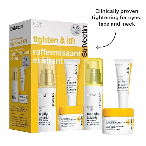StriVectin Tighten & Lift Peptight Face Lift Serum with Tightening & Brightening Peptides for Wrinkles
