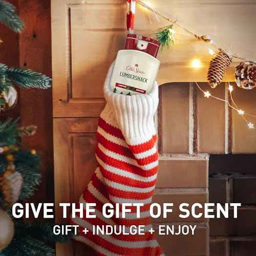 Old Spice Body Wash for Men, Holidudes Holiday Edition, 24/7 Holiday Freshness, Lasting Scent and Rich Lather, Stocking Stuffer, Lumbersnack with Fresh Pine Scent, 16 oz