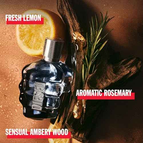DIESEL Only The Brave - Fragrance Gift Set for Men - Includes Eau de Toilette 4.2 Fl Oz & 2x Shower Gels 2.5 Fl Oz